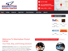 Tablet Screenshot of mbpostal.com